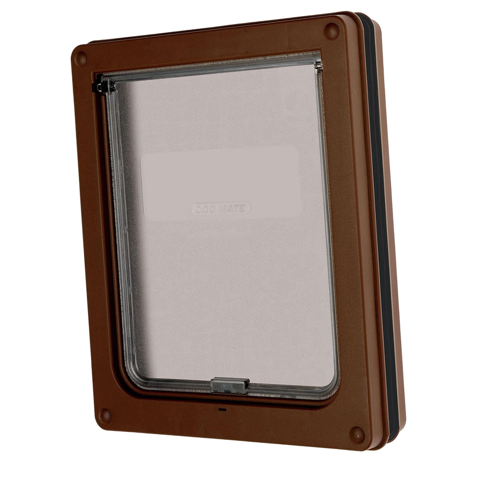 Magideal - Puerta Con Solapa Para Perros Y Mascotas, Cerradura Magnética, Puerta De Entrada Resistente Vertical Pequeña Para Perros, Gatos Pequeños/medianos, Gat S