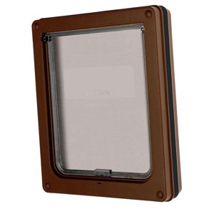 Ioensy - Puerta Grande Con Solapa Para Perros, Puerta Para Mascotas, Gatito, Marco De Entrada Para Gatos, Animal Abs L