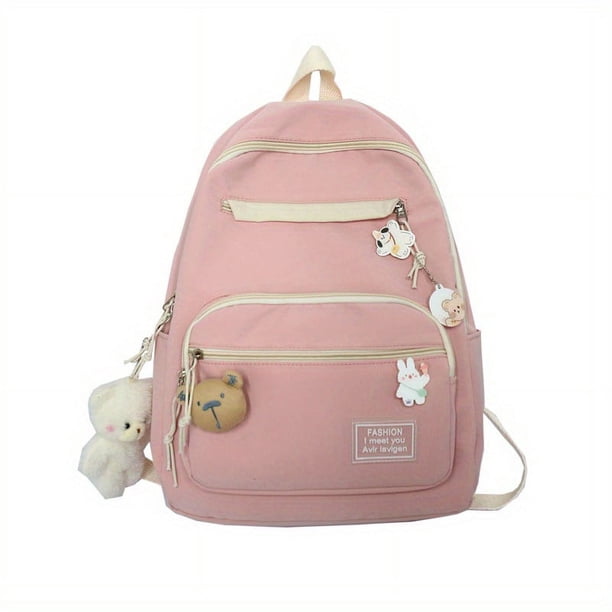 Cute & Stylish Nylon Backpack - Perfect for School, Travel & Everyday Use!