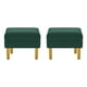 thumbnail image 1 of Set Pouf Sky 1c Felpa 01 Verde Botella, 1 of 4