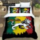 thumbnail image 1 of x1473 Bed SheetsBob Marley Lion Maple Leaf Bedding Sets exquisite bed supplies set duvet cover comforter set bedding set luxury birthday gift 3-Piece Bedding Set (1 Duvet Cover + 2 Pillow Shams) nj147, 1 of 5