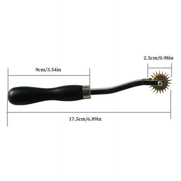 1pc Roller Massage Tool with Reflex Hammer Pin Wheel - BDSM Gear for Medical Diagnosis and SM Fetish Adult Sex Toys