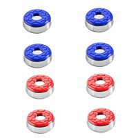 Magideal - 8X Discos De Tejo Discos De Mesa De Tejo Deportes De Ocio Accesorios De Mesa De Tejo Portátiles 58 Mm Para Fiestas Familiares Al Aire Libre En