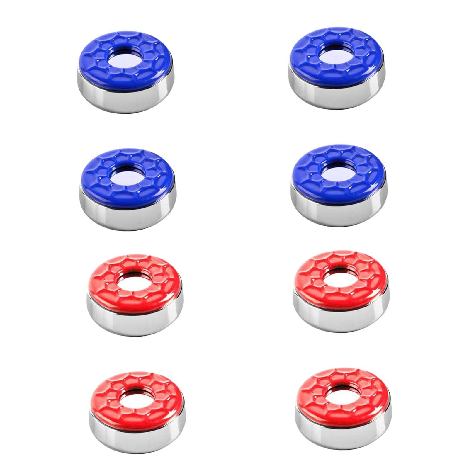 Magideal - 8X Discos De Tejo Discos De Mesa De Tejo Deportes De Ocio Accesorios De Mesa De Tejo Portátiles 58 Mm Para Fiestas Familiares Al Aire Libre En