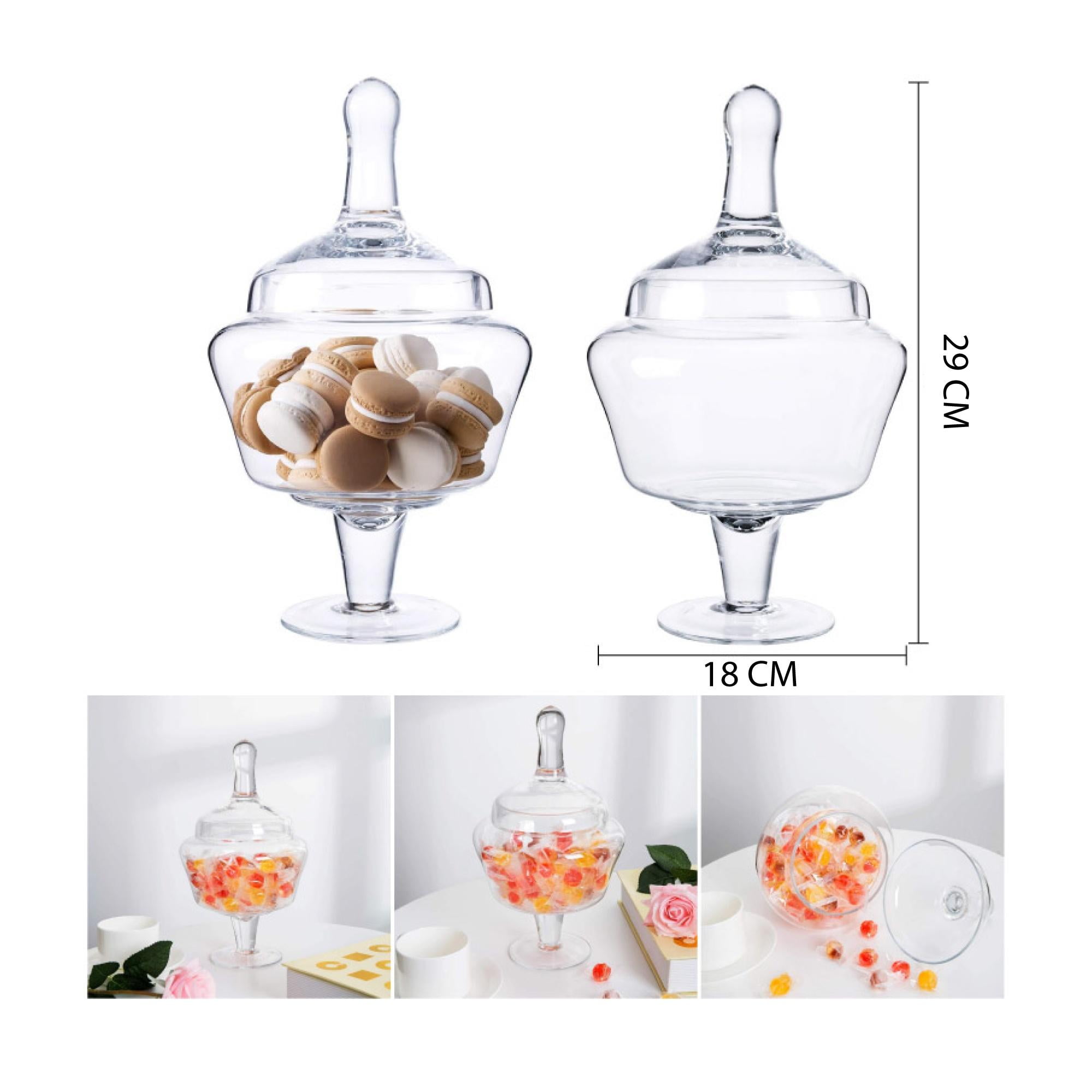 Xianzhu - Copón Caramelera De Vidrio Con Tapa