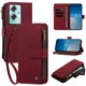 thumbnail image 3 of Funda Cartera OnePlus Nord N30 SE 5G con Cremallera, Rojo, 3 of 6