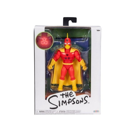 Figura Los Simpson Hombre Radioactivo Coleccionable de 5 Pulgadas