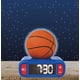thumbnail image 3 of Reloj despertador LexiBook Basketball con luz nocturna y sonidos azul/naranja, 3 of 5
