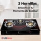 thumbnail image 5 of Cocina Encimera a Gas Licuado Vidrio 3 Platos + KIT de Instalación, 5 of 8