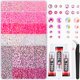 thumbnail image 1 of Kit de Stras BELLEBOOST 20000 piezas Rosa con Pegamento, 1 of 7