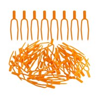 Ioensy - 100Pcs Gardening Plant Vines Clips De Fijador Suministro Herramienta De Jardín Al Aire Libre