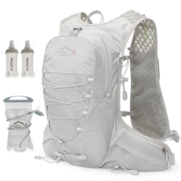 Running Hydration Vest IX INOXTO 3L, mochila de agua, color gris