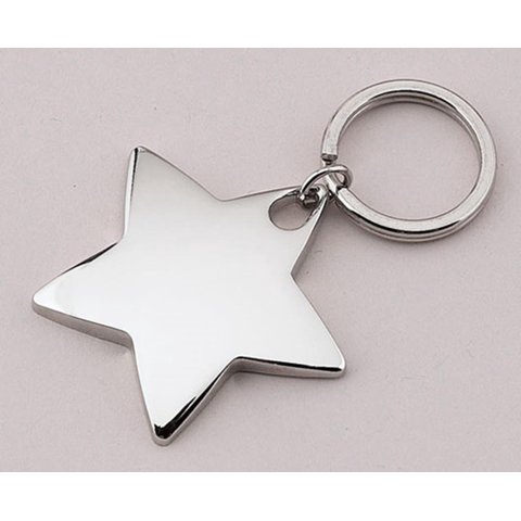 Llavero Creative Gifts Star Silver