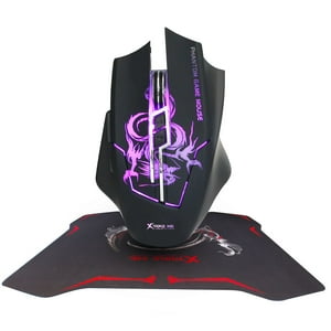 Xtrike Me - Kit Mouse+Mousepad Gaming Me 3200 Dpi Negro