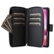thumbnail image 2 of Funda Cartera con Cremallera y Correa para Samsung Galaxy S25 Soporte y Tarjetero Negro, 2 of 6
