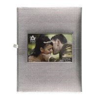 Vgo - Album Hojas Negras Con Tapas Brillosas. Para Ensobrar 10X15 Cm / 100F