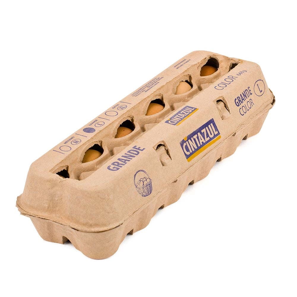 Huevos Grande Color 12 Un 12 Un Cintazul