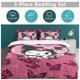thumbnail image 5 of Kuromi Quilt Set Thicken Soft 3 Pieces Bedding Set All Season Duvet Cove with 2 Pillowcases for Adult Women Girls Teens Home Room Decor, 5 of 5