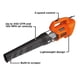 thumbnail image 2 of Soplador de hojas BLACK+DECKER BEBL750 eléctrico con cable 9A, 2 of 5