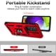 thumbnail image 3 of Estuche GANGXUN para Samsung Galaxy A73 5G, soporte giratorio 360°, estilo mecánico y magnético, 3 of 5