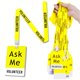 thumbnail image 1 of Juego de 50 cordones de identificación para voluntarios LBLNUGURI, 86 cm, 1 of 6