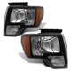 thumbnail image 1 of Par de faros negros AXLAHA para Ford F150 2009‑2014, 1 of 8