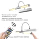 thumbnail image 4 of Luz para Cuadros LUXSWAY Inalámbrica con Control Remoto Regulable 180° Plata, 4 of 8