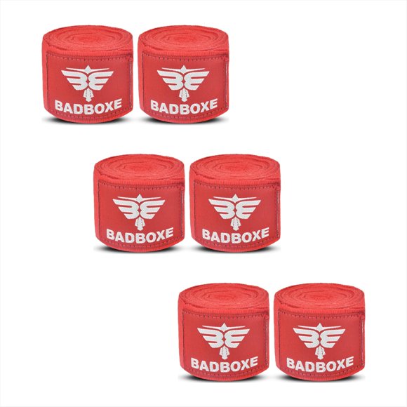 Vendas de mano TWISTER FIGHT WEAR 4,5 m Rojo (Pack de 3)