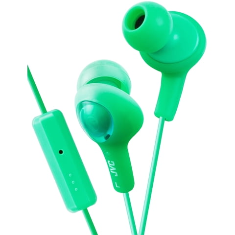 Audífonos Jvc Gumy Plus Verde Pistacho 3.5 Mm