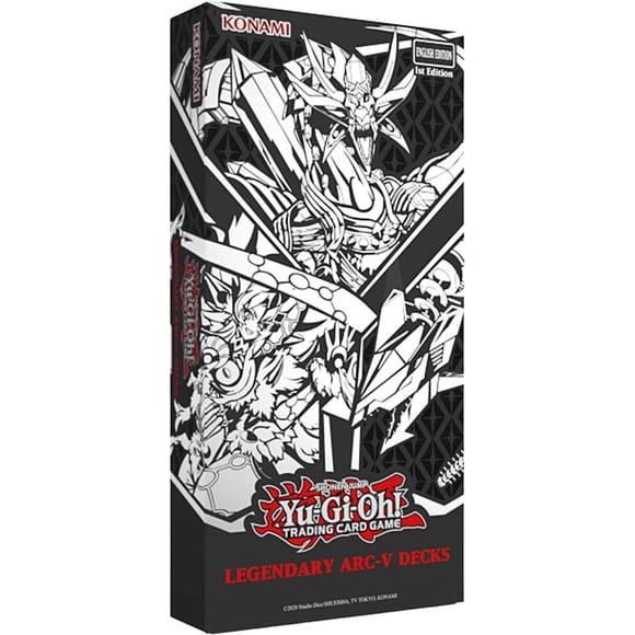 Decks Yu-Gi-Oh! Konami Legendary Arc-V 3 x 55 Cartas