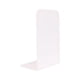 thumbnail image 3 of Sujetalibros Decorativos Organizador Resistente Soporte Para Libros Para Estantes Escritorio Oficina Blanco Puro, 3 of 5