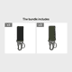 thumbnail image 1 of Upgrade Your Outdoor Experience with our 1pc Buckle Mountaineering Key Chain - Perfect for Hiking, Camping, and Hunting!, 1 of 5