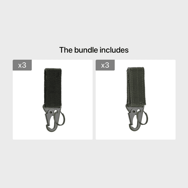 Upgrade Your Outdoor Experience with our 1pc Buckle Mountaineering Key Chain - Perfect for Hiking, Camping, and Hunting!