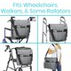 thumbnail image 3 of Bolsa de accesorios para sillas de ruedas Vive XL impermeable para adultos, 3 of 9