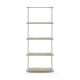 thumbnail image 3 of Estante Furinno Turn-N-Tube de 5 niveles multiusos Sonoma Oak/Blanco, 3 of 5