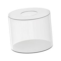 Bothyi - Tablero Rellenable De La Decoración Redonda Del Elevador De La Exhibición Del Cilindro De Acrílico Para La Boda Los 20Cm