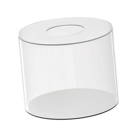 Bothyi - Tablero Rellenable De La Decoración Redonda Del Elevador De La Exhibición Del Cilindro De Acrílico Para La Boda Los 20Cm