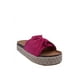 thumbnail image 2 of Sandalia Gamuza Ecológica ZAY95 Fucsia, 2 of 5