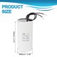 thumbnail image 2 of Condensador Uxcell 120uF CBB60, Condensador de funcionamiento con 2 cables, AC 450V, adecuado para compresores de aire y bombas, 2 of 6