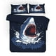thumbnail image 3 of 3D Cartoon Sea Shark Animal Quilt Cover Set Ropa de Cama Set Funda Nórdica Fundas de almohada, 3 of 3