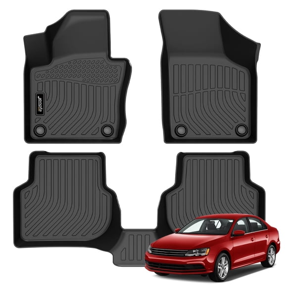 Alfombrillas de Piso JENOFA VW Jetta 2012-2018 TPE Todo Clima