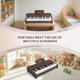 thumbnail image 3 of Piano Infantil LeeQee de Madera con 37 Teclas - Juguete Educativo, 3 of 7