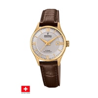 Reloj F20011/2 Festina Swiss Gris Mujer Swiss Made