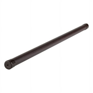 Metalhsa - Barra Plastificada Café Para Closet 22 Mm X 2.00 Mt