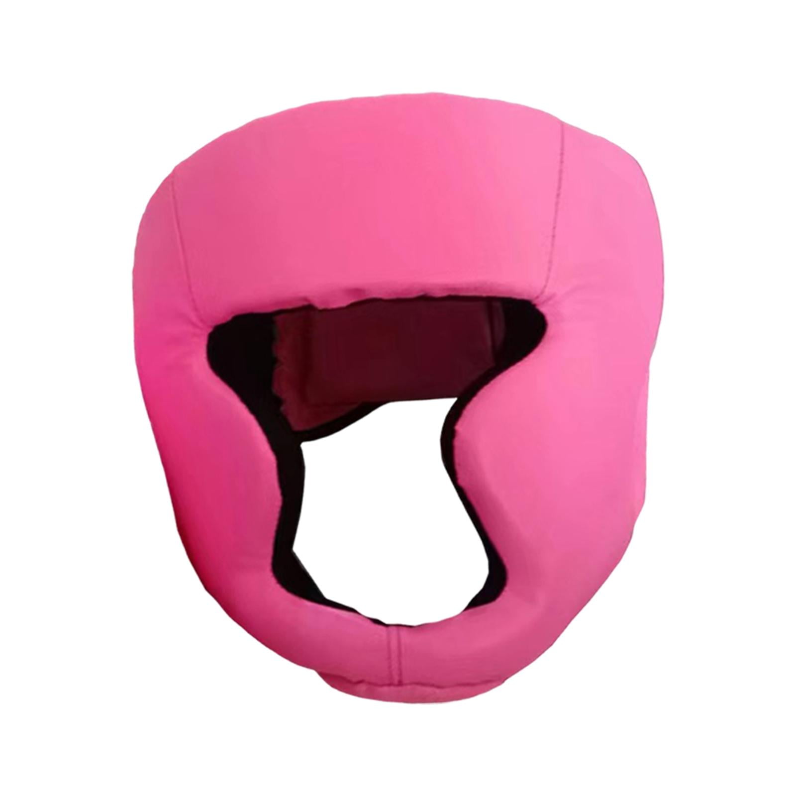 Ioensy - Casco De Boxeo Deportivo Para Entrenamiento De Sparring, Protector De Cabeza Para Mujeres Y Hombres, Color Rosa