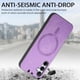 thumbnail image 3 of Magnetic Slim Case for Samsung Galaxy A55 with Camera Guard & Anti-Scratch Back Purple, 3 of 5