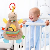 Genérico - Set 2 Mordedor Peluche Denticion Sensorial Suave Bebe Lau