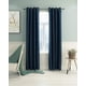 thumbnail image 1 of Cortina Furinno Collins, 132 x 241 cm, 1 panel, poliéster azul oscuro, 1 of 9