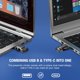 thumbnail image 2 of Ratón Aéreo ELISWEEN Presentador Inalámbrico USB Tipo‑C, 2 of 8