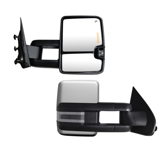 Espejos de remolque SUPDM para Chevrolet Silverado/GMC Sierra 1500‑3500